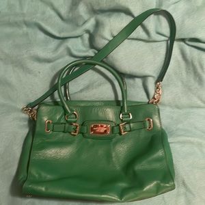 Green, Michael Kors shoulder bag